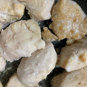 下味冷凍保存★鶏むね肉の味噌マヨ漬け